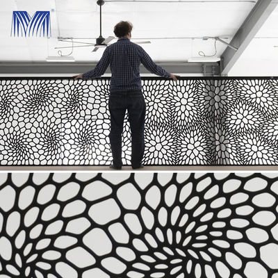 Powder Coated Aluminum Stair Railings For Steps Handrail Exterior